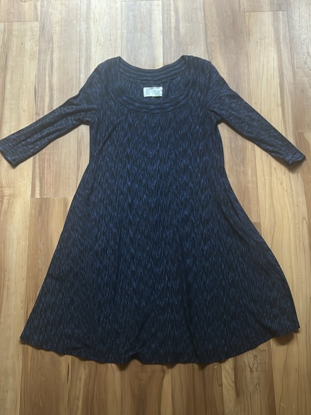 Saturday Sunday by Anthropologie Women's Scoop Neck A-Line Dress in Navy